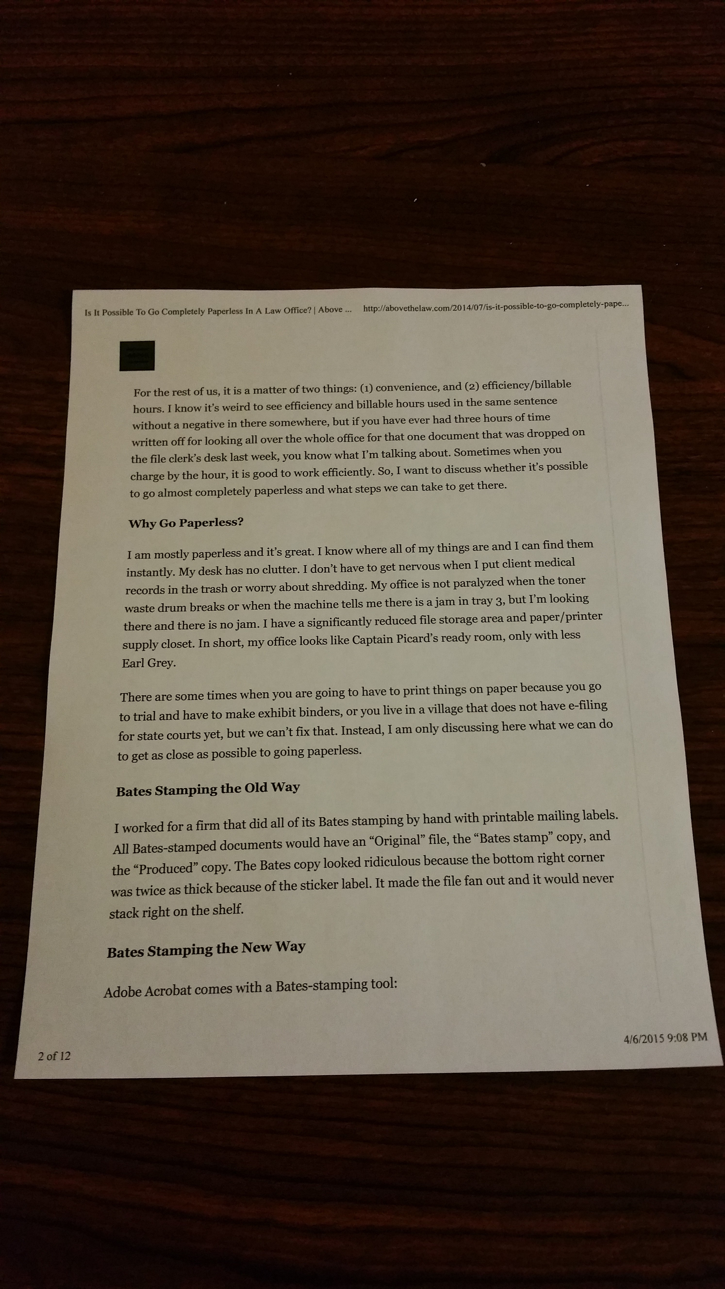 携帯で撮った細文書 - 台形選択